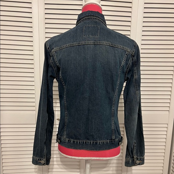 Vintage Look Denim Jacket, by Sisley (S) - Picture 10 of 15